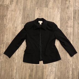 Casual Corner Black Blazer Size 6